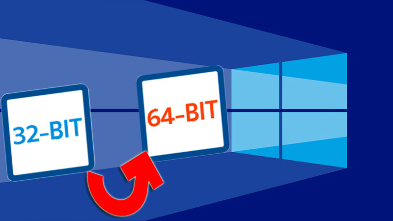 Cómo pasar mi S.O Windows desde la versión de 32 bits a la versión de 64 bits