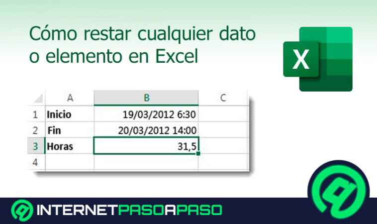 Restar En Microsoft Excel Gu A Paso A Paso