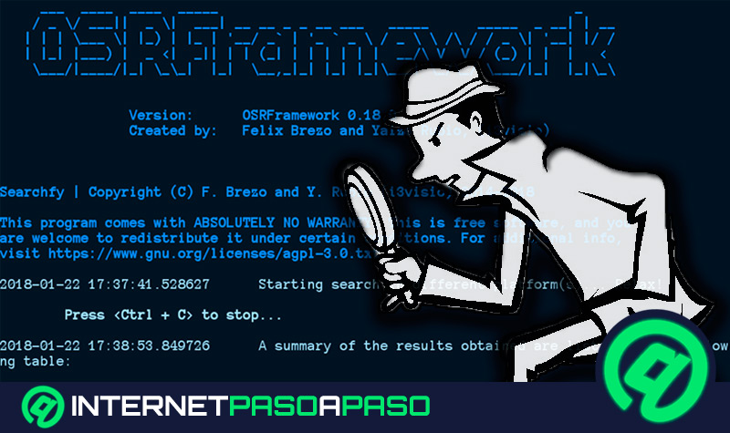 Cómo utilizar OSRFramework de OSINTUX para hacer ciberespionaje. Guía paso a paso