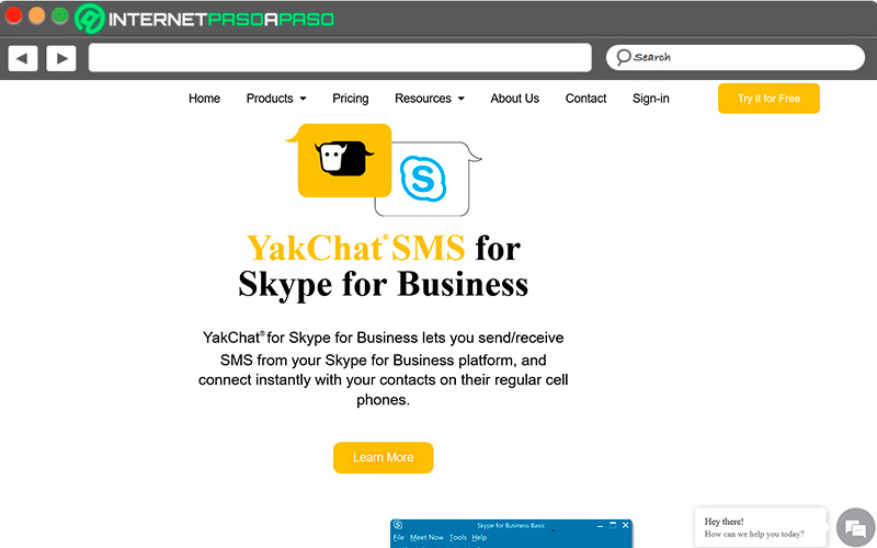 DEscargar YakChat SMS to Skype