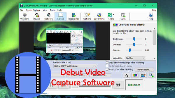 Debut Video Capture Software 