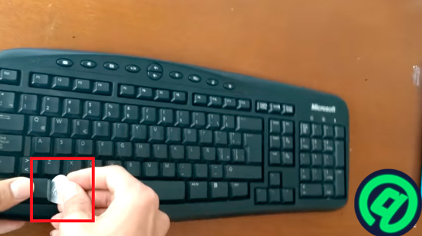 Desarmamos el teclado