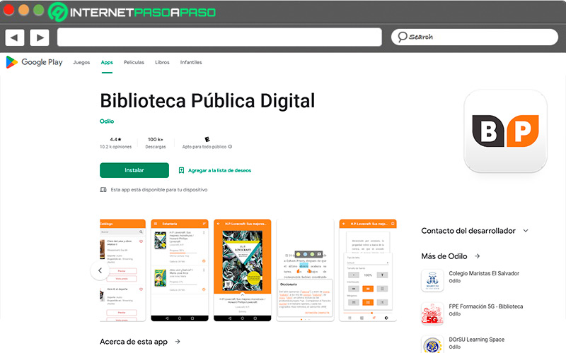 Descargar Biblioteca Pública Digital