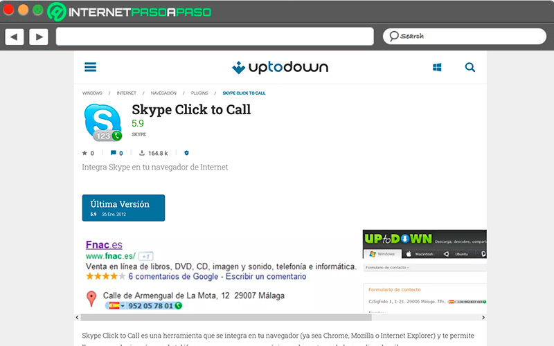 Descargar Click to Call para Skype