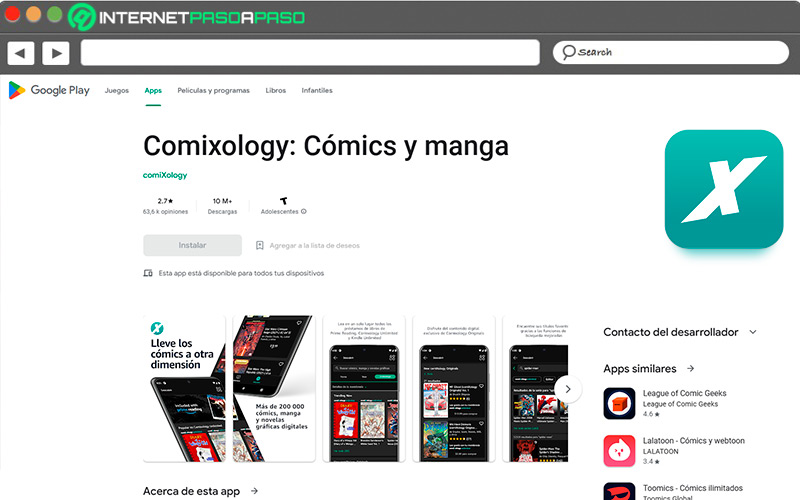 Descargar Comixology