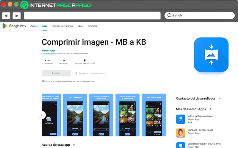 Descargar Comprimir Imagen – MB a KB