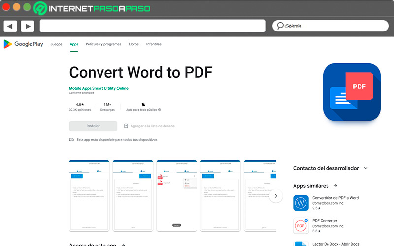 Descargar Convert Word to PDF