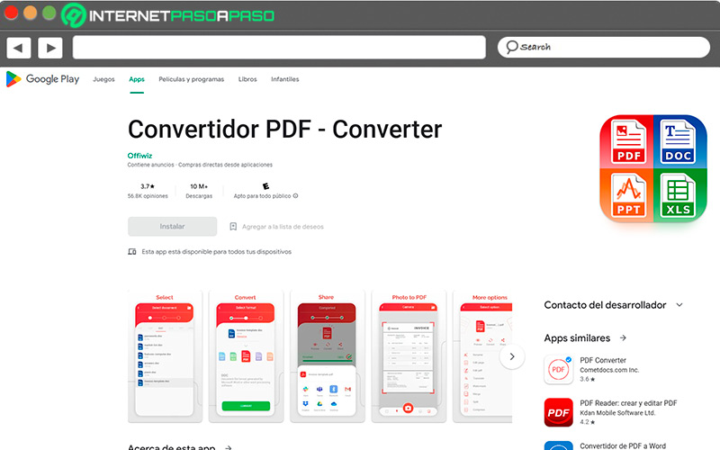 Descargar Convertidor PDF – Converter