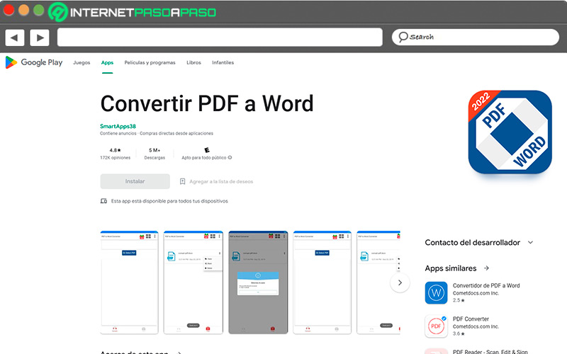 Descargar Convertidor de PDF a Word