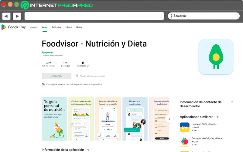 Descargar FoodVisor – Nutrición y Dieta