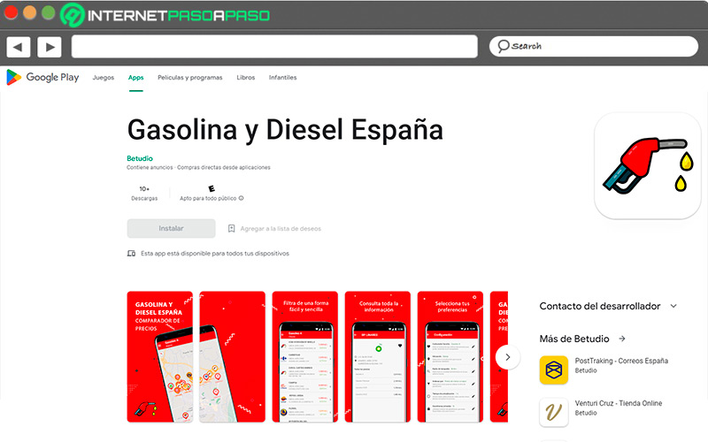 Descargar Gasolina y Diesel España
