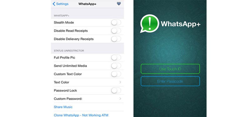 Descargar actualizar whatsapp++ celular iphone