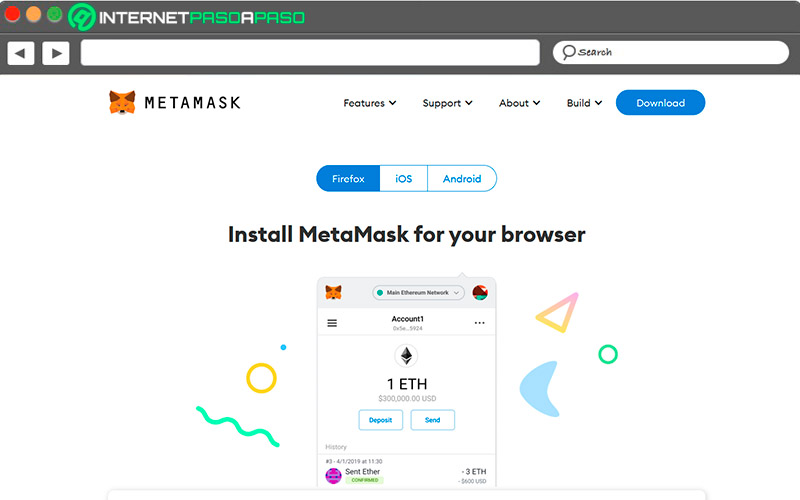 Descargar aplicacion oficial de Metamask