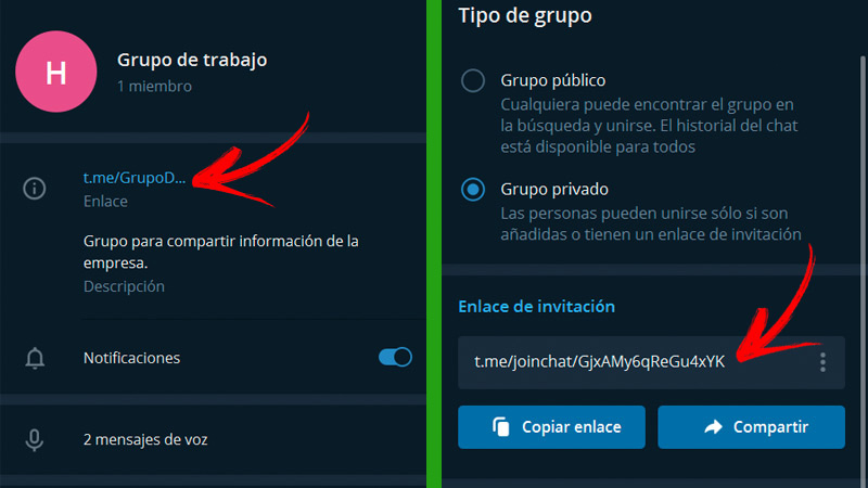 Descubre cómo invitar a todos tus contactos de Telegram a unirse a tu grupo o canal