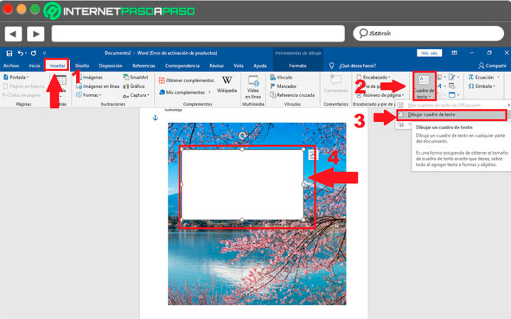Imprimir poster en word