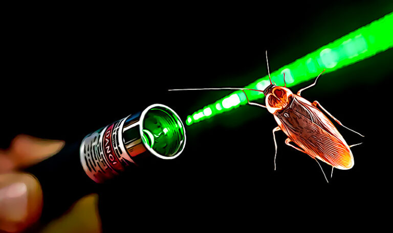 Destuyelas Esta torreta laser con IA que mata cucarachas es sin duda el gadget mas bizarro que querras en casa