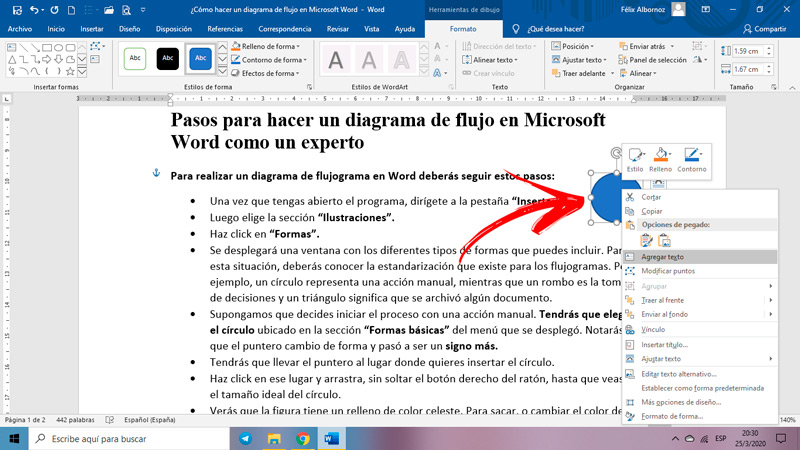 Pasos para hacer un diagrama de flujo en Microsoft Word como un experto
