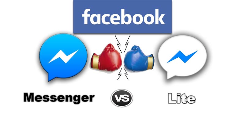 Diferencias entre Facebook Messenger y Facebook Messenger Lite