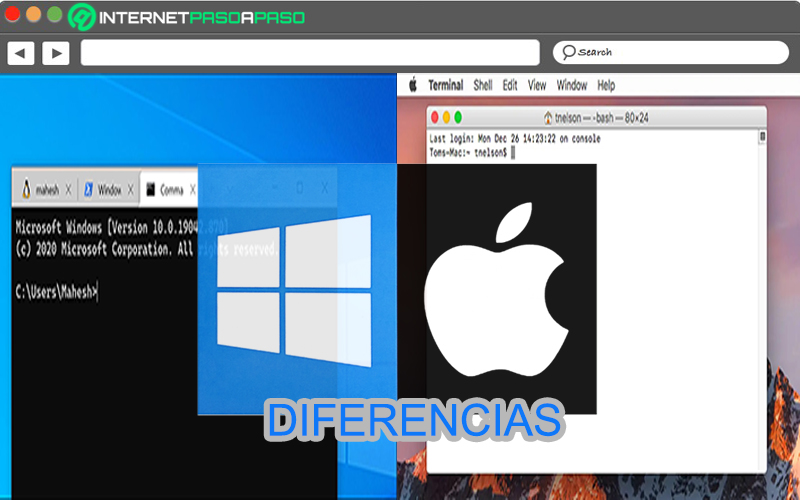 Diferencias entre la Terminal de Mac y la de Windows