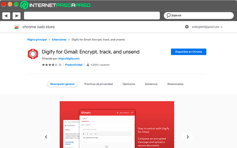 Digify for Gmail en Chrome