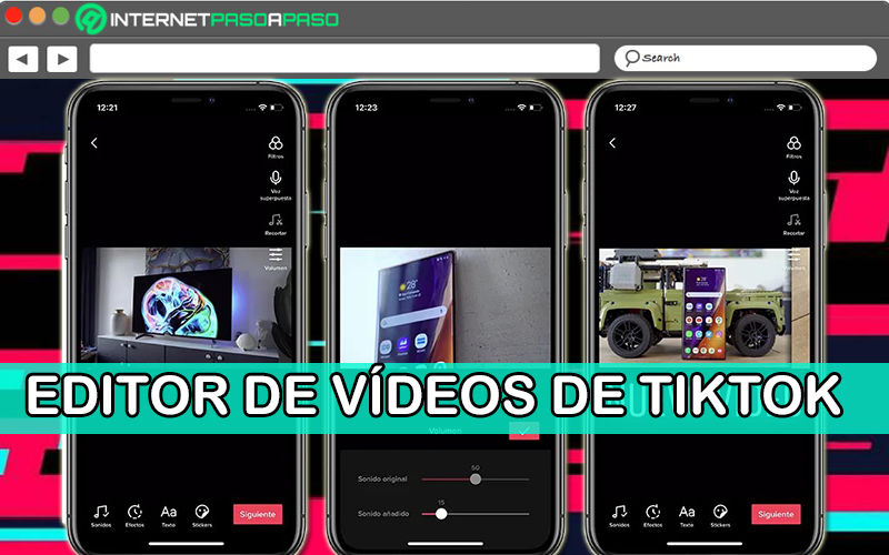 Editor de vídeos de TikTok ¿Cuáles son las herramientas que tenemos para crear audiovisuales divertidos?