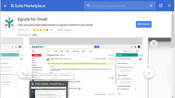Egnyte for Gmail