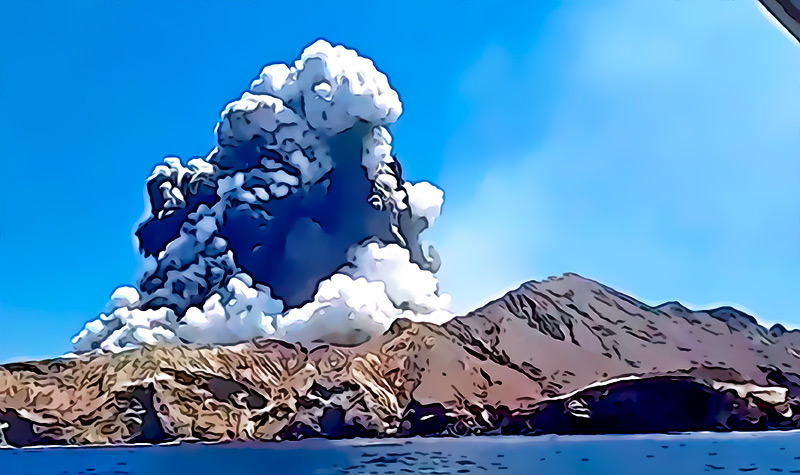 El Supervolcan del Taupo hace retumbar la tierra