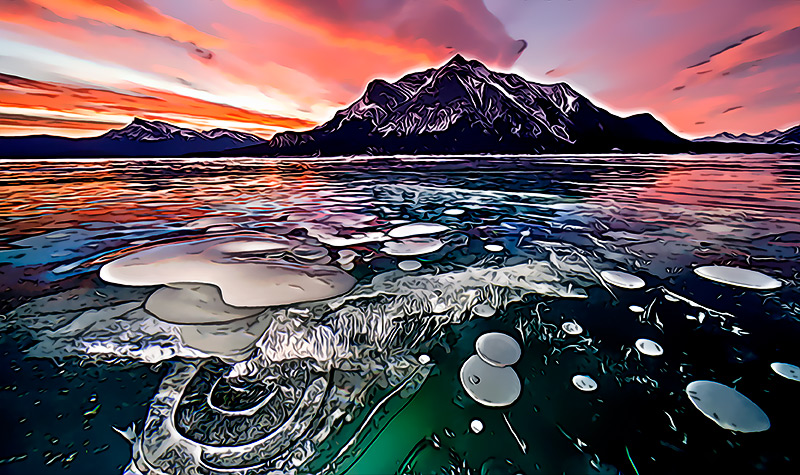 El deshielo Artico genera lagos de metano en Alaska
