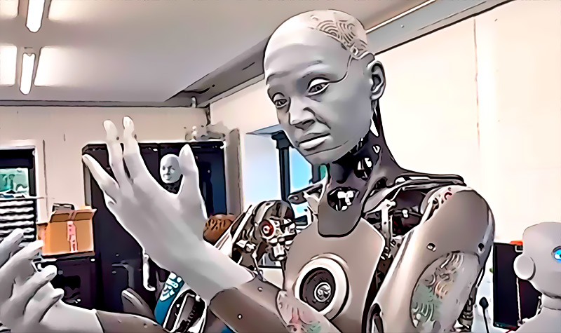 El robot Ameca ya puede conversar con cualquier persona