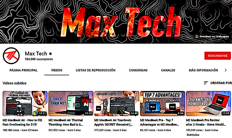 El youtuber Max Tech soluciona los problemas de sobrecalentamiento de la MacBook Pro M2