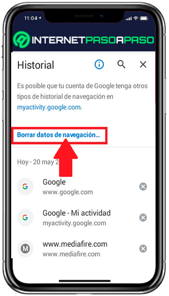 Eliminar archivos temporales