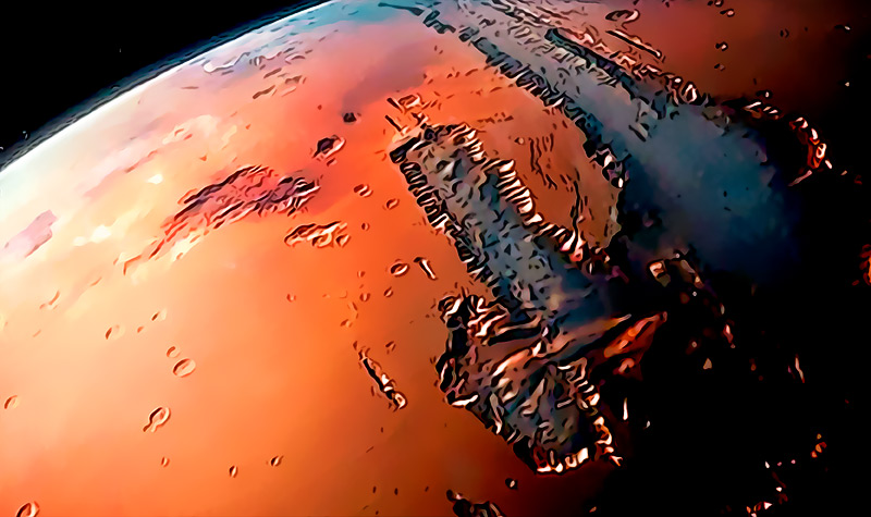 Encuentran mas evidencia de que hay agua liquida en Marte