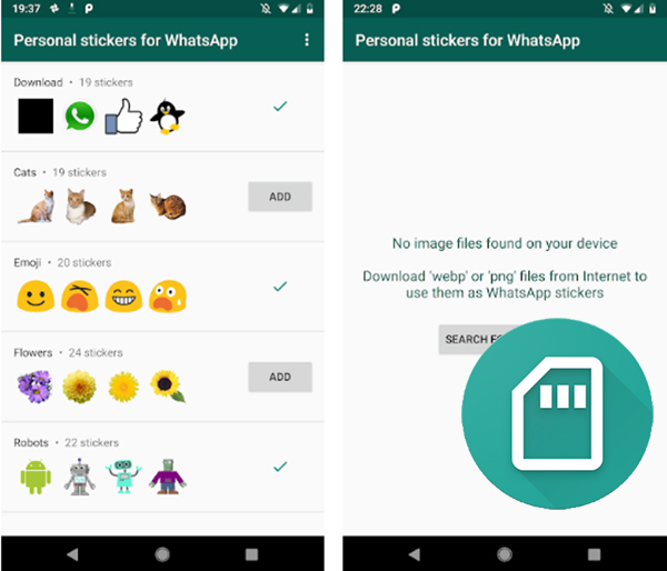 It's time to install the stickers on WhatsApp