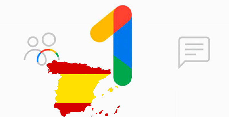 Is it possible to switch from Google Drive to Google One in Spain?