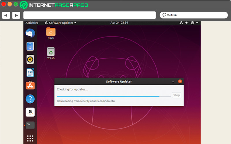 Estado de actualizacion de Ubuntu