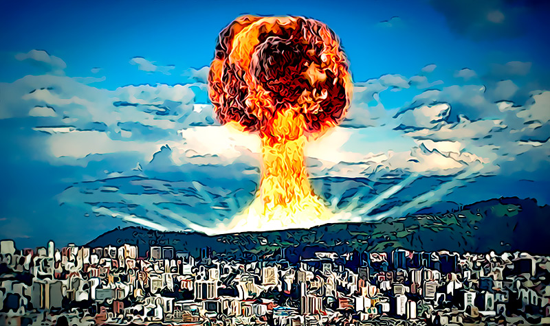 Este video te muestra como es la aterradora experiencia de estar dentro de una explosion nuclear