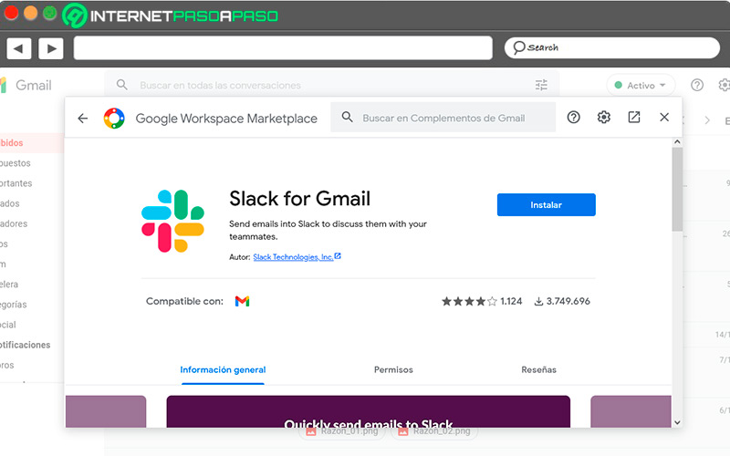 Slack Extension for Gmail