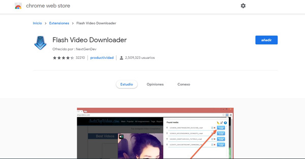 Flash Vídeo Downloader 