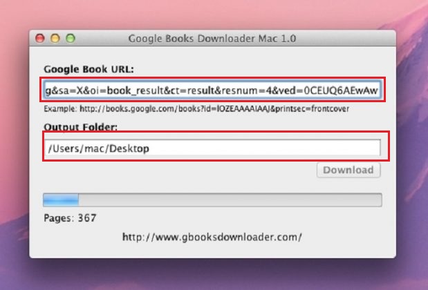 Google Books Downdloader MacOS