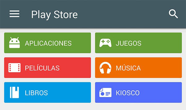 Google Play Store activacion