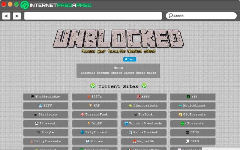 Haz uso de Unblocked 