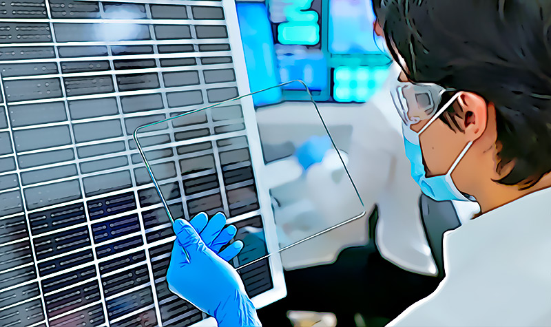 Hemos creado paneles solares transparentes que podrian usarse en ventana