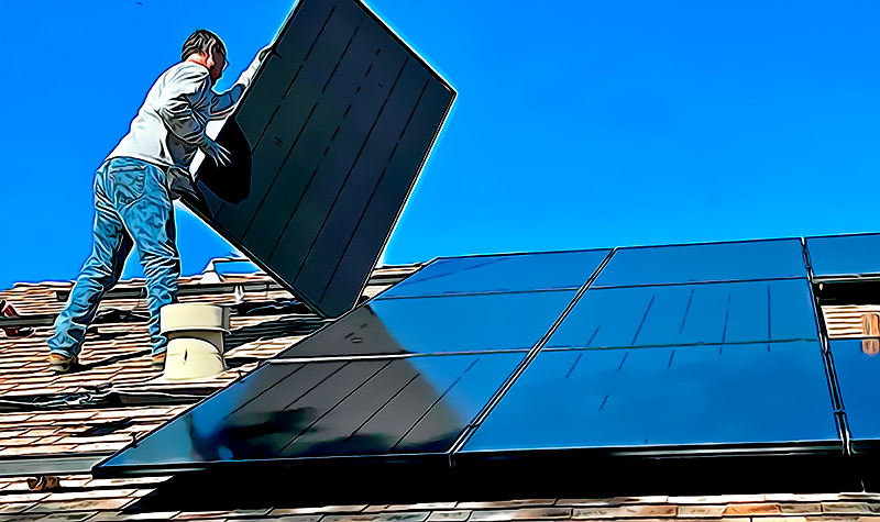 Hermosos Los paneles solares con disenos atractivos son la prueba de que la energia verde es cada vez mas adquirida en hogares