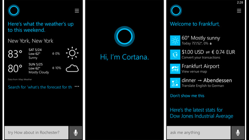 ¿Qué es Cortana y cuáles son sus funciones principales en Windows 8?