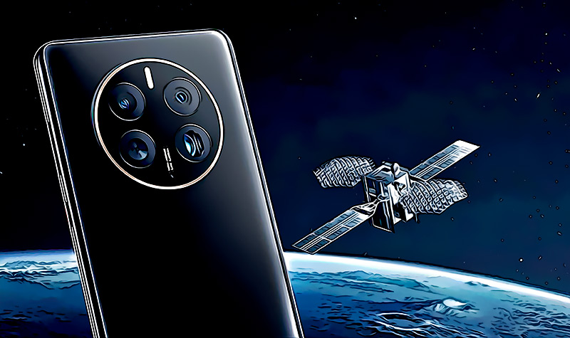 Huawei lanza su serie Mate 50 los primeros moviles con soporte para conectividad satelital del mercado