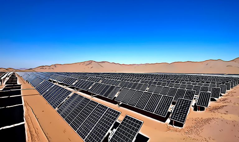 Inicia la construccion de uno de los proyectos de energia renovable mas ambiciosos En el desierto!