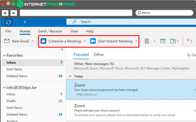 Zoom De Correo Outlook