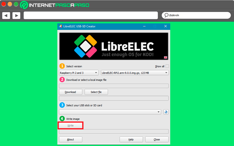 Instala LibreELEC en Raspberry Pi
