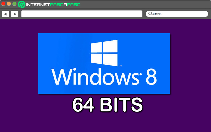 Instala la versión de 64 bits de W8