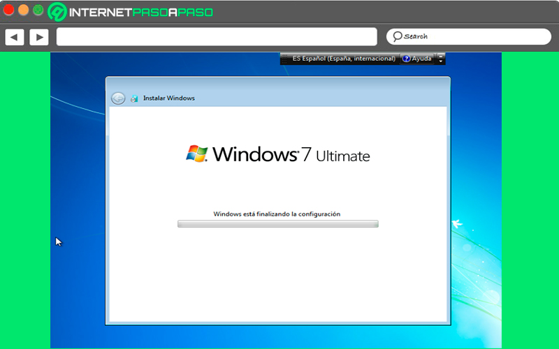 Instalación de Windows 7 